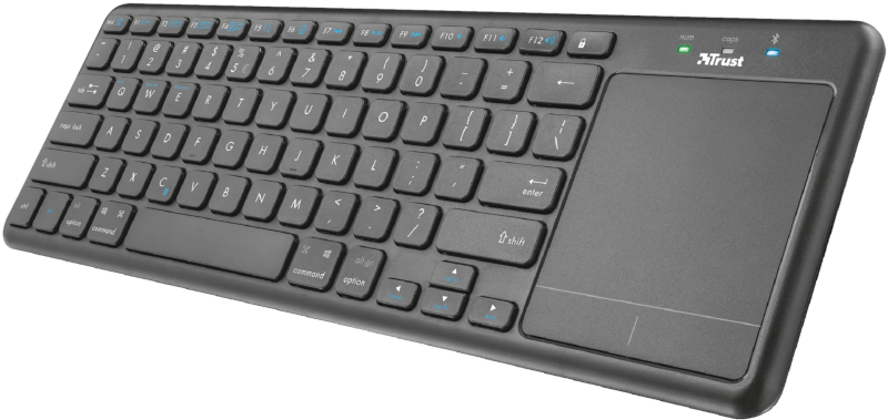 Tastatura SMART Trust Mida, Wireless, TouchPad XL pentru SMART TV