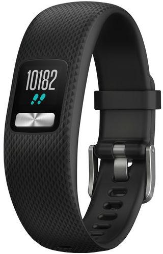 Bratara fitness Garmin Vivofit 4 Black (Small / Medium)