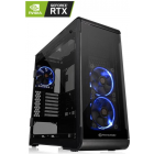 Gaming Chimera, AMD Ryzen 7 2700X 3.7GHz, 16GB DDR4, 2TB SSHD + 480GB SSD, RTX 2080 8GB GDDR6, Iluminare RGB, 3 ani garantie
