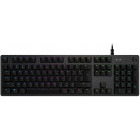 Tastatura Gaming Logitech G512 Carbon RGB GX Blue Switch Mecanica