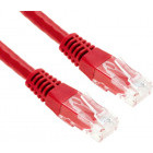 Cablu retea Spacer CAT5e Patch Cable UTP 0.5m red