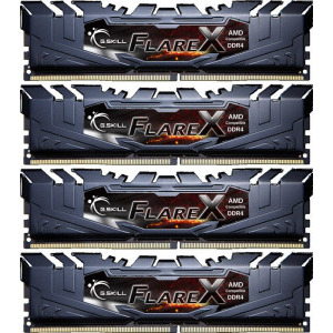 G.Skill Flare X (for AMD) 32GB DDR4 3200 MHz CL14  Quad Channel Kit
