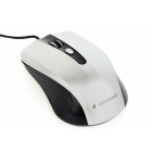 Mouse Gembird MUS-4B-01 Black-Silver
