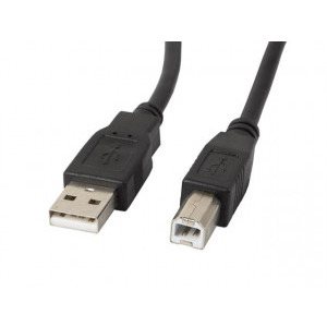Lanberg USB 2.0 Male tip A - USB 2.0 Male tip B, 1.8m, negru