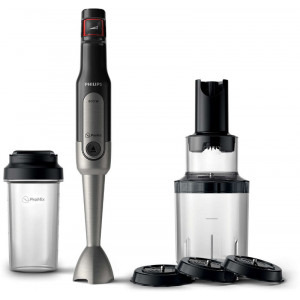 Philips Mixer vertical, Viva Collection ProMix HR2656/90, 800W, Negru-Inox