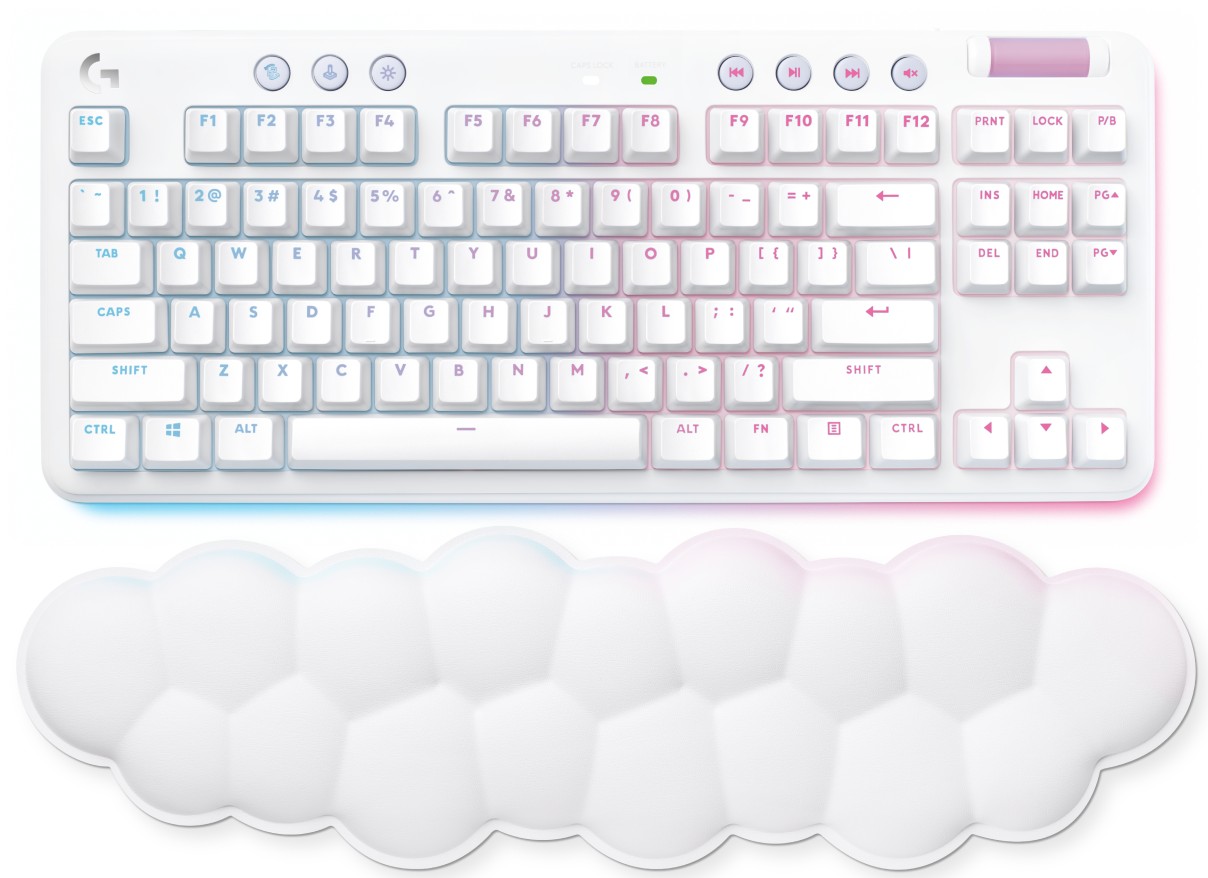 Tastatura Gaming Logitech G715 TKL Lightspeed Wireless Tactile Mecanica