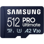 Card memorie Samsung Micro SDXC PRO Ultimate UHS-I Clasa 10 512GB + Adaptor SD