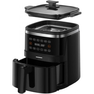 Heinner Friteuza cu aer cald & Grill VastCook HAFG-B5BK2600, 2600W, 5L, Alb