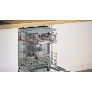 Bosch SMI6ZCS16E, 14 seturi, 8 programe, Clasa B, EcoSilence Drive, PerfectDry, VarioDrawer, Max Flex, RackMatic, AquaStop, AquaSensor, Home Connect, 60 cm