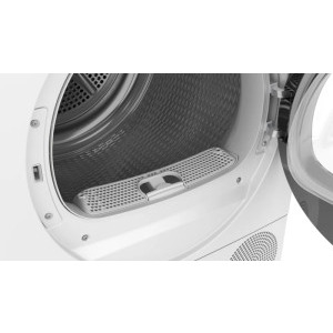 Bosch WQH245B6BY, Pompa de caldura, 9 kg, Clasa C, AutoDry, Smart Dry, Self Cleaning Condenser, Home Connect, Iluminare interioara, Alb