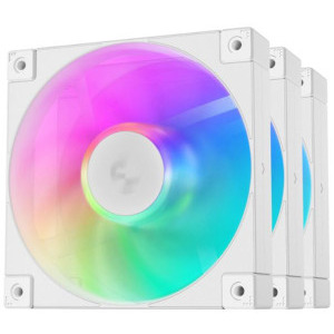 Deepcool FD12 White 120mm ARGB Three Fan Pack
