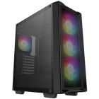 Deepcool CC560 MESH V2 Black, ventilatoare ARGB