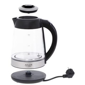 Adler AD1285, 2200W, 1.7L, Negru/Inox