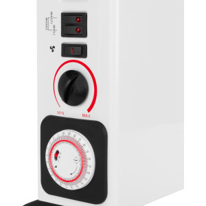 Noveen Convector electric CH6000, 2000 W, 3 trepte, Termostat reglabil, Ventilare, Alb
