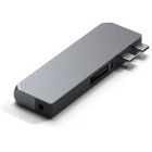 Satechi Pro Hub Mini, 1x USB4 96W, 2x USB 3.0, 1x USB-C, Space Gray