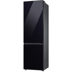 Samsung RB38C7B6B22/EF, Bespoke, 390 L, Clasa B, Total No Frost, Twin & Metal Cooling, Digital Inverter, AI Energy, Smart Control, 203 cm, Sticla neagra