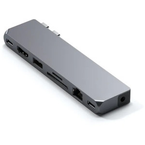 Satechi Pro Hub Max, 1x USB4, 1 USB 3.0, 1x USB-C, Space Grey