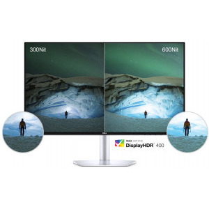 DELL S2419HM 24 inch 5ms Argintiu/Negru 60Hz