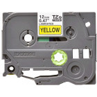 Brother Banda laminata TZE631 Black on Yellow