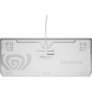 Genesis THOR 230 White TKL Outemu Red Switch Mecanica