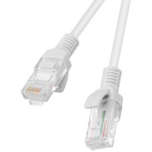Cablu retea Lanberg CAT6 Patch Cable UTP 1 m Grey, 10 buc