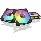 Ventilator ASUS TUF Gaming TR120 Reverse ARGB 120mm Black Three Fan Pack