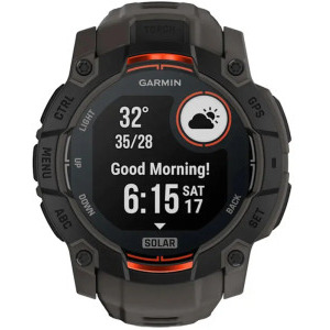 Garmin Instinct 3 50mm, Solar, GPS, Charcoal
