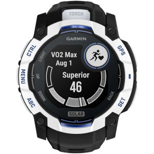 Garmin Instinct 3 50mm, Solar, GPS, Whitestone/Blue