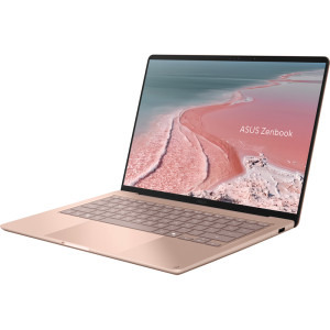 ASUS 14'' Zenbook 14 UX3480KA, WUXGA OLED, Procesor AMD Ryzen™ AI 7 345 (8M Cache, up to 4.60 GHz), 16GB LPDDR5X, 512GB SSD, AMD Radeon 840M, Win 11 Home, Rose Pink