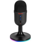 Microfon Marvo MIC-06 RGB Black