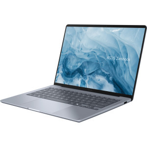 ASUS 14'' Zenbook 14 UX3480KA, WUXGA OLED, Procesor AMD Ryzen™ AI 7 345 (8M Cache, up to 4.60 GHz), 24GB LPDDR5X, 512GB SSD, AMD Radeon 840M, Win 11 Home, Arctic Blue