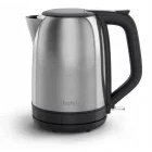 Fierbator Tefal Subito KO5S0DE0, 2400W, 1.7L, Inox/Negru