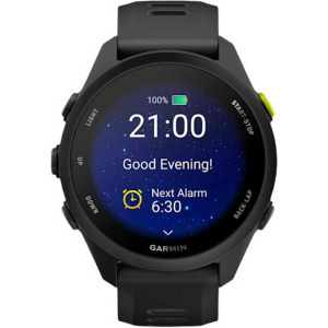 Garmin Forerunner 70, 43 mm AMOLED, curea silicon Black