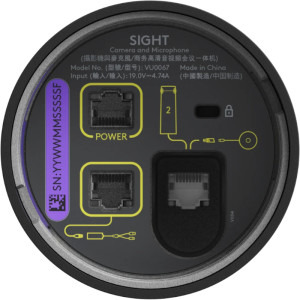 Logitech Sight, 4K, Grafit