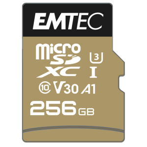 Emtec microSDXC Speedin Pro Android A1 256GB Clasa 10 / UHS-1 U3 Cu Adaptor