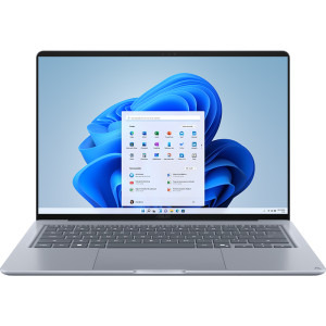 Laptop ASUS 14'' Zenbook 14 UX3480QA, WUXGA OLED, Procesor Qualcomm Snapdragon X X1-26-100, 16GB LPDDR5X, 512GB SSD, Qualcomm Adreno, Win 11 Home, Arctic Blue