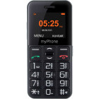 Telefon mobil myPhone Halo Easy Single SIM Black