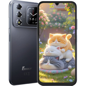Fossibot S7, 256GB, 8GB RAM, Dual SIM, 4G, Black
