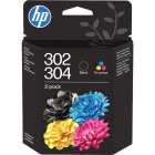 HP Cartus 302/304 Black + Tri-Color Dual Pack