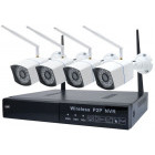 Kit Supraveghere PNI House WiFi550 NVR + 4 Camere WiFi + HDD 1 TB