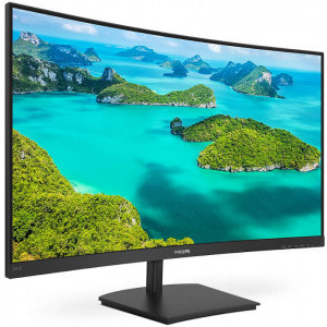 Philips 241E1SCA Curbat 23.6 inch 4 ms Negru FreeSync 75 Hz