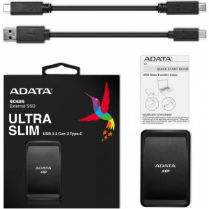 ADATA SC685 250GB USB 3.2 tip C Black