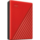 Hard disk extern WD My Passport 4TB USB 3.0 Red