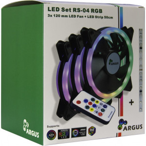 Inter-Tech Argus RS-04 RGB 3-Fan Set