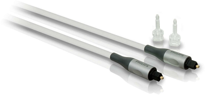Cablu audio Philips SWA3303S S/PDIF Optic Male - S/PDIF Optic Male, 3m, argintiu