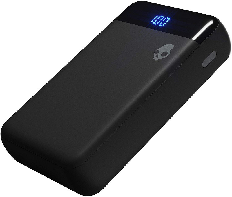 Baterie externa SkullCandy Fat Stash, 10000 mAh, 2x USB, 1x USB-C, Black