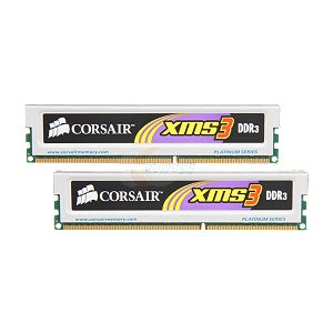 Corsair XMS3 4GB DDR3 1333MHz CL9 Dual Channel Kit
