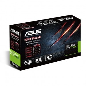 ASUS GeForce GTX Titan 6GB GDDR5 384-bit