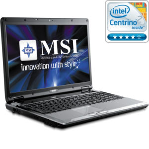 MSI MegaBook EX620X-052EU Centrino 2 P7350 2GHz