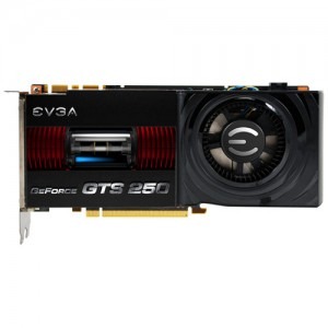 EVGA e-GeForce GTS 250 SuperClocked 512MB DDR3 256-bit